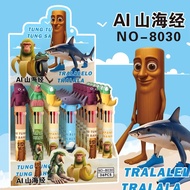 6/36pcs 10color Press Ballpoint Pen Italian Brainrot Ai Animals Tungtungtungsahur Tralalelotralala 0