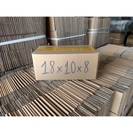 18x10x8 Combo of 50 carton boxes, packing code paper boxes, cheap packing carton boxes