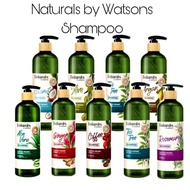 Naturals by Watson Hair Shampoo Argan Syampu Rambut Gugur Anti Dandruff Syampoo Watsons