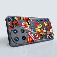 New Painted Shockproof Case Realme 13 12 Pro Plus + 12X 11X 11 10 9i 9 8 7i 7 C17 4G 5G Casing Trans