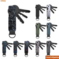 TABLEZO Minimalist Key Organizer Holds 2-6 Keys, Metal with Screwdriver, for Keys < 6.2cm