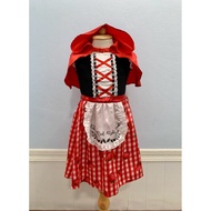 Little Red Hat Set 5-6 Years Old Fancy Dress