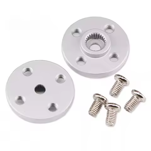 Aluminum Metal Small Disc 25T Standard Servo Arm Horn Universal Metal Servo Disc Robot Special MG995