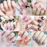 Cute nail stickers, cute fake nail stickers, 3d nail stickers