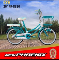 sepeda mini keranjang perempuan ukuran 20 da 26 new PHOENIX 20MN 8830 usia remaja