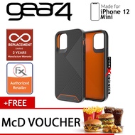 Gear4 Battersea for iPhone 12 Mini 5G 5.4"- D3O Material Technology - Black (Barcode : 840056127920)