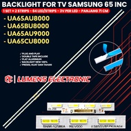 SAMSUNG 65 INCH TV BACKLIGHT UA65AU8000K UA65BU8000K UA65AU9000K UA65CU8000K 65AU8000 65BU8000 LED