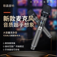 Wireless Microphone Set for Home Use K Outdoor Music KTV Microphone Professional Singing Performance