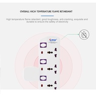 Plug Adapter Socket 3 Way Universal Multi Adapter Extension Plug 3 GANG 4 GANG Socket