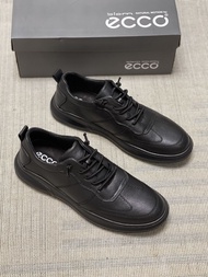 Original Ecco mens Genuine leather casual shoes outdoors sports Running shoes sneakers SH90401