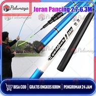 (COD) JORAN TEGEK PANCING MURAH FIBER COMPOSITE CARBON MURAH UKURAN LENGKAP / Joran Tegek Carbon Com