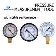 Pressure Gauge - 0 - 30 psi 0 - 2 bar Mini Dial gauge compressor meters hydraulic pressure gauge Gag