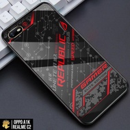 Case OPPO A1K - Casing OPPO A1K Terbaru 2021 AERO CASE [ ROG ] Silikon OPPO A1K -  Case Hp OPPO A1K 