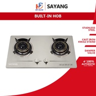 SAYANG Double Burner Stainless Steel Hob ELH0594