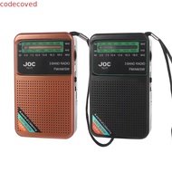 CODECOVED FM AM SW Radio, Loud Loudness Multifunctional Battery Operated Radio, Durability Detachabl