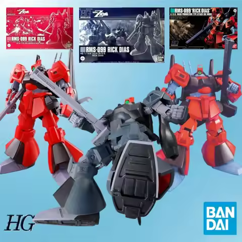 Bandai HGUC 1/144 RMS-099 Rick Dias Quattro Bajeena Custom Gunpla Assembly Model Kit Mobile Suit Zet