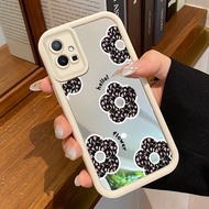 Casing HP VIVO Y75 5G Y77 5G Y33s 5G Y33e 5G Case Flower Pattern Casing HP Casing Silicone Softcase 