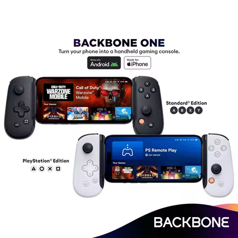 New For Backbone One 2.0 Controller For iOS Iphone15 Android Type-C Mobile Game Controller For Xbox 