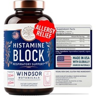 Histamine Blocker for Allergies - Quercetin, Stinging Nettle Flavonoids Natural Antihistamine Tablet