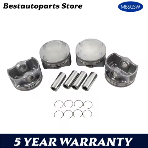 G4NB 1.8 Piston & Piston Ring Set 23041-2E100 230402E000 23040-2E001 For 2011-2016 Kia Forte Hyundai