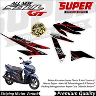 Soul GT 125 Stickers Anti-Fade Cool Soul GT 125 Striping Yamaha Soul GT 125 Hitech