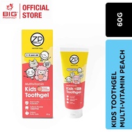 ZP MULTI-VITAMIN PEACH KIDS TOOTHGEL 60G