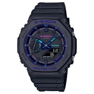 CASIO G-SHOCK BLACK RESIN STRAP MEN'S WATCH GA-2100VB-1ADR-P