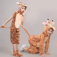 Kids Animal Costume Giraffe Kids Cosplay Jumpsuit Halloween Costume