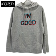 เสื้อฮู้ดแขนยาวพิมพ์ลายสีเทา Anti Social Social Club SS4500P [มือสอง]