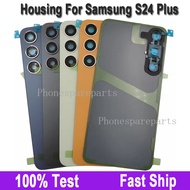 Battery Housing For Samsung S24 Plus S24Plus S24+S926B Back Battery Cover Rear Housing with logo