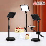 HITAM Studio Fill Light Dimmable 3in1 Color with Tripod 50cm 6 Inch-Black