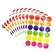 [SG Seller] 19mm | 20mm 10 SHEETS Dot Stickers for Toddler Educational Learning Activities 10 sheets
