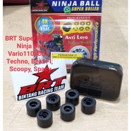 BRT Roller Ninja Ball Vario 110 BEAT FI Pop Esp Street Scoopy FI Spacy FI Techno 110 carburetor Orig