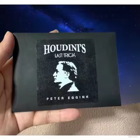 Houdinis Last Trick By Peter Eggink Magic Tricks Props Ghost Tag Magie Gimmick Mentalism Illusions M