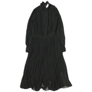 POLO RALPH LAUREN 褶皺喬其紗連身裙 211718468001 0 黑色長裙 原價：¥74,800 上衣 [二手] [POLO RALPH LAUREN]