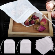 【bestseller】100PCS 5.5*7 Drawstring Reusable Bags Packing Bath Soap Herbs Empty Tea Bag