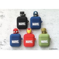 【新貨預訂】MARVEL FIGURE AIRPODS 保護套 (蜘蛛俠/ 樹人/ 美國隊長/ 鐵甲奇俠/ 黑豹)