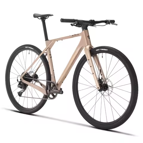 SAVA SF6 Carbon Fiber Gravel Flat Handlebar Road Bike All Terrain Applicable Off-Road Road Racing wi