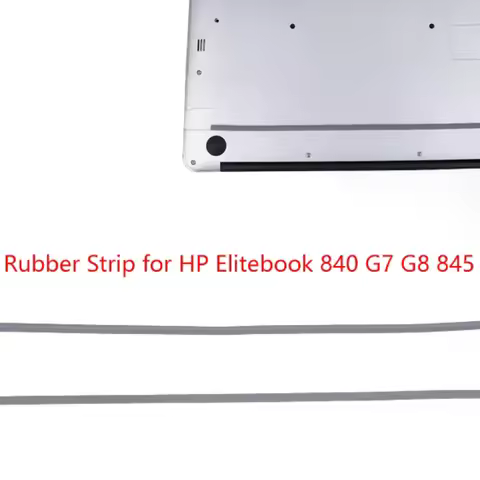 1/2Pcs Laptop Rubber Strip For HP Elitebook 840 G7 G8 845 G7 G8 Bottom Case Foot Pad Surface Laptop 