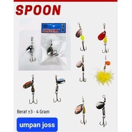 Spoonn bait Toy bait /spiner bait 3-4grm