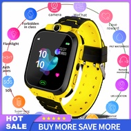 100%authentic!!2024New,Q12B Smart Watch for Kids Smartwatch Phone Watch for Android IOS Life Waterproof LBS Positioning 2G Sim Card Dail Call
