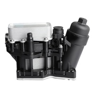 11428507697 Engine Oil Cooler Oil Filter Housing Radiator Module For BMW 1 3 4 5 Series X1 X3 X5 N47