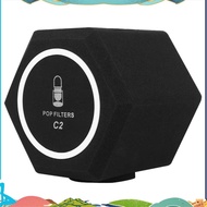 Mic Wind Screen C2 Microphone -Filter Acoustic for Record Studios Mic Sound-Absorbing Foam Vocal Iso