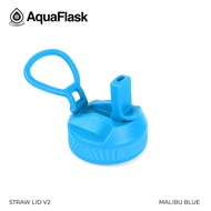 Aquaflask Strawlid Malibu Blue Cap Fits for 14,18,22,32,40,64oz Water Bottle Tumbler