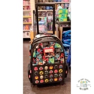 Marvel Marvel smiggle Australian Genuine Backpack School Bag Large Capacity Trolley School Bag Spide