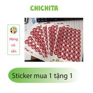 Set of 10 (470 stamps) gifts, buy 1 get 1 free - 2.5cm