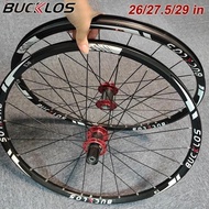 BUCKLOS Carbon Hub Wheelset 26/27.5/29 Inch Mtb Wheel Set Disc Brake Mountain Bike Wheels QR TA Whee