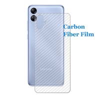 For Samsung Galaxy A54 A34 A04 A04s A04e A14 3D Transparent Carbon Fiber Rear Back Film Stiker Screen Protector (Not Glass)