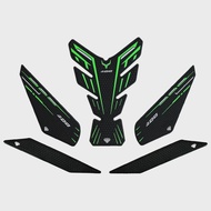 3D Rubber Fuel Tank Pad Anti-slip Protector Motorcycle Sticker Decal Gas Knee Grip for Kawasaki Ninj