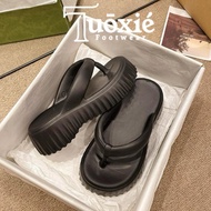 MELS CARAKE L Women's EVA Jelly Wedges Flip Flops IMPORTED EVA/LIGHT EVA rubber thick model